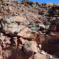 Outcrop Mineralized Breccia