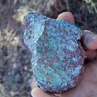 Fracture controlled copper in mineralization